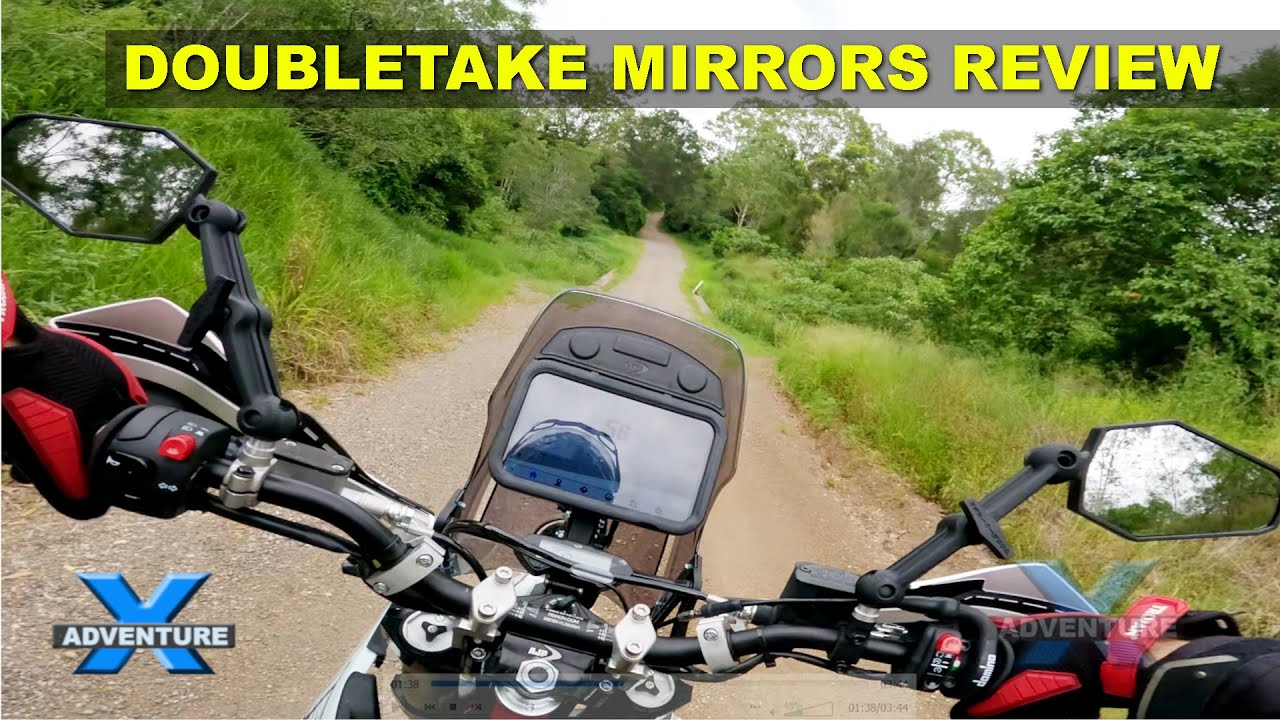 Doubletake mirrors review: the ultimate dual sport mirror?︱Cross Training Adventure