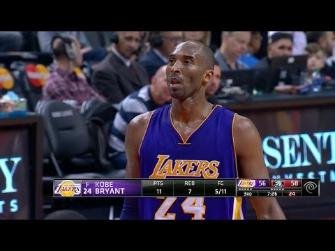 Kobe Bryant 21 Points at Toronto Raptors - Full Highlights 07/12/2015 (TWC Feed)