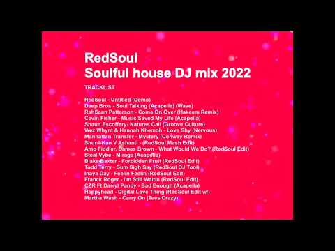 RedSoul DJ mix - Feb 2022 Soulful house music