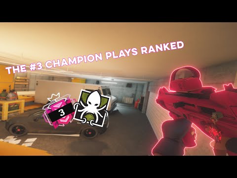 The #3 CHAMPION ALIBI PLAYER Ranked Highlights - Rainbow Six Siege