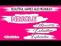 NICOLE name meaning | NICOLE meaning | NICOLE name and meanings | NICOLE means‎ @Owesomic