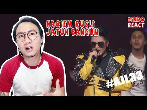 #AJL33 Haqiem Rusli Feat. Aman Ra - Jatuh Bangun #INDOREACT