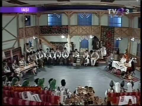Oltita Todirca si Nicu Chirita emisiunea " Cantec de poveste" TVR 3. Comuna Fantanele-Suceava