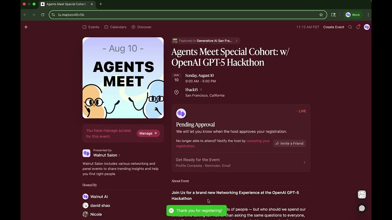Walnut AI project preview