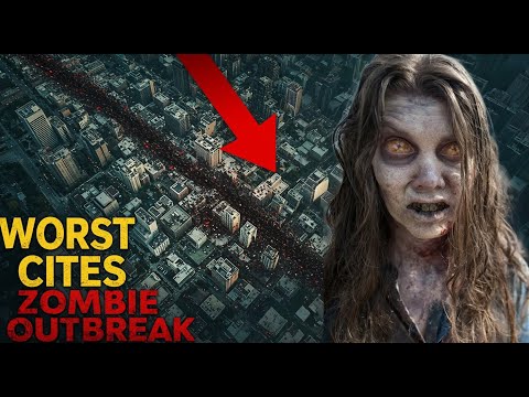 Top 7 WORST Cities to be in During a Zombie Outbreak in the USA (You'd Die in Hours)