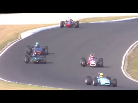 Group M & O Phillip Island Classic F2 cars Cosworth FVA, Lotus Twin Cam | Elfin, Brabham, Renmax