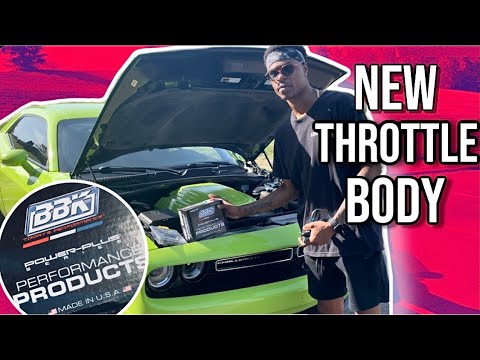 BBK 85MM Bigger Throttle Body Did This To My Challenger Hemi R/T...It’s A Rocket Now 🚀