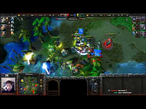 Romantic (HU) vs 120 (UD) - WarCraft 3 - Dreamhack Open - Asia - WC3327