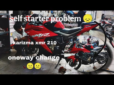 Hero Karizma xmr 210 self start problem solved || self one way  clutch replace Full guide hindi 