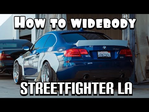 How To Install a Widebody kit on a BMW 335i -Street Fighter LA