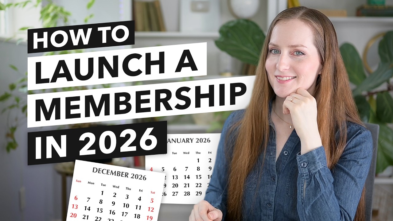 How to Launch a Membership Site in 2026 with a *Small Audience*