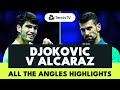 ALL THE ANGLES: Alcaraz vs Djokovic | Nitto ATP Finals 2023