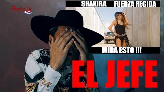 Reaccion El Jefe  Cancion de Shakira y Fuerza Regida #shakira #fuerzaregida #eljefe