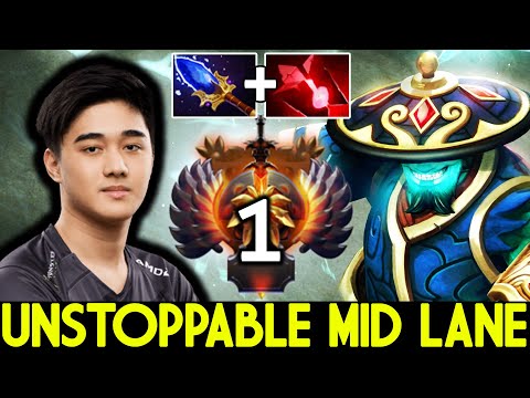 ABED [Storm Spirit] Unstoppable Top 1 MMR Scepter Mid Lane 7.26 Dota 2