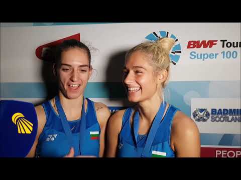 STEFANI & GABRIELA STOEVA (BUL) - Scottish Open 2018 WD Champions