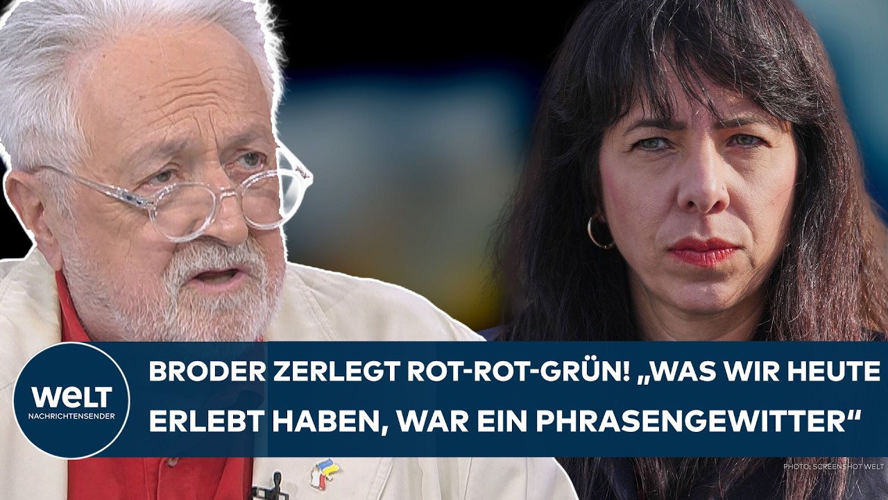 BERLIN: Broder absolut fassungslos! "Was wir heute erlebt haben, war ein Phrasengewitter!"