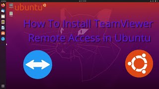 How To Install TeamViewer Remote Access in Ubuntu | Laptop me TeamViewer Kaise Download kare