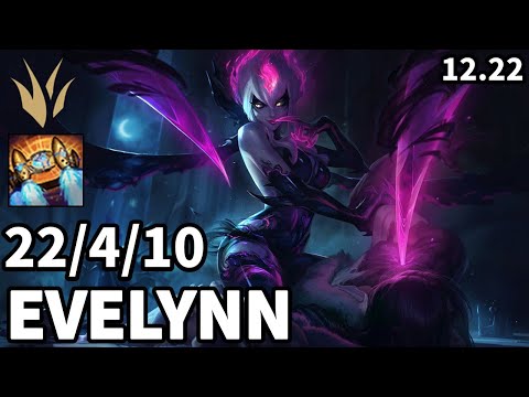 Evelynn Jungle vs Warwick - KR Master | Patch 12.22