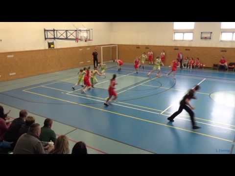 2017 0129 Basket U17 Extraliga U17 HB Basket Praha - Studánka Pardubice