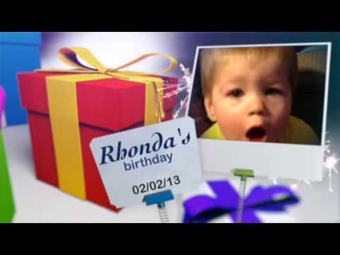 Happy Birthday Rhonda