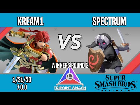Tripoint Smash 95 - Winners Round 2 - Kream1(Roy) Vs. Spectrum(Young Link)
