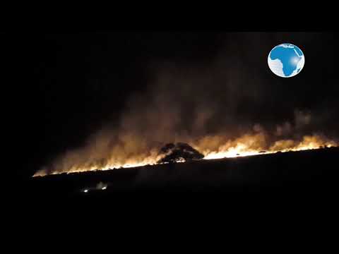 Another fire wipes out vegetation in Tsavo