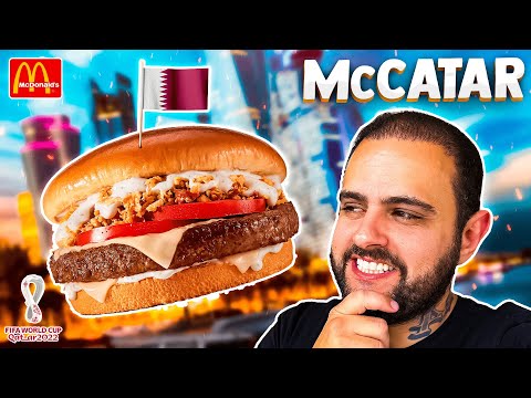 PROVEI O McCATAR DO McDONALDS | Sanduíches da Copa 2022 | #ProvandoDelivery
