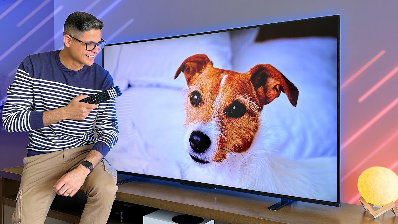 Smart TV de 55'' 4K QLED da TOSHIBA com sistema VIDAA! Modelo TB014M - Unboxing e Impressões
