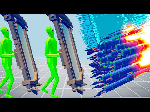 2 ZOMBIE MIRROR SHIELD vs 2x EVERY GOD | TABS - Totally Accurate Battle Simulator