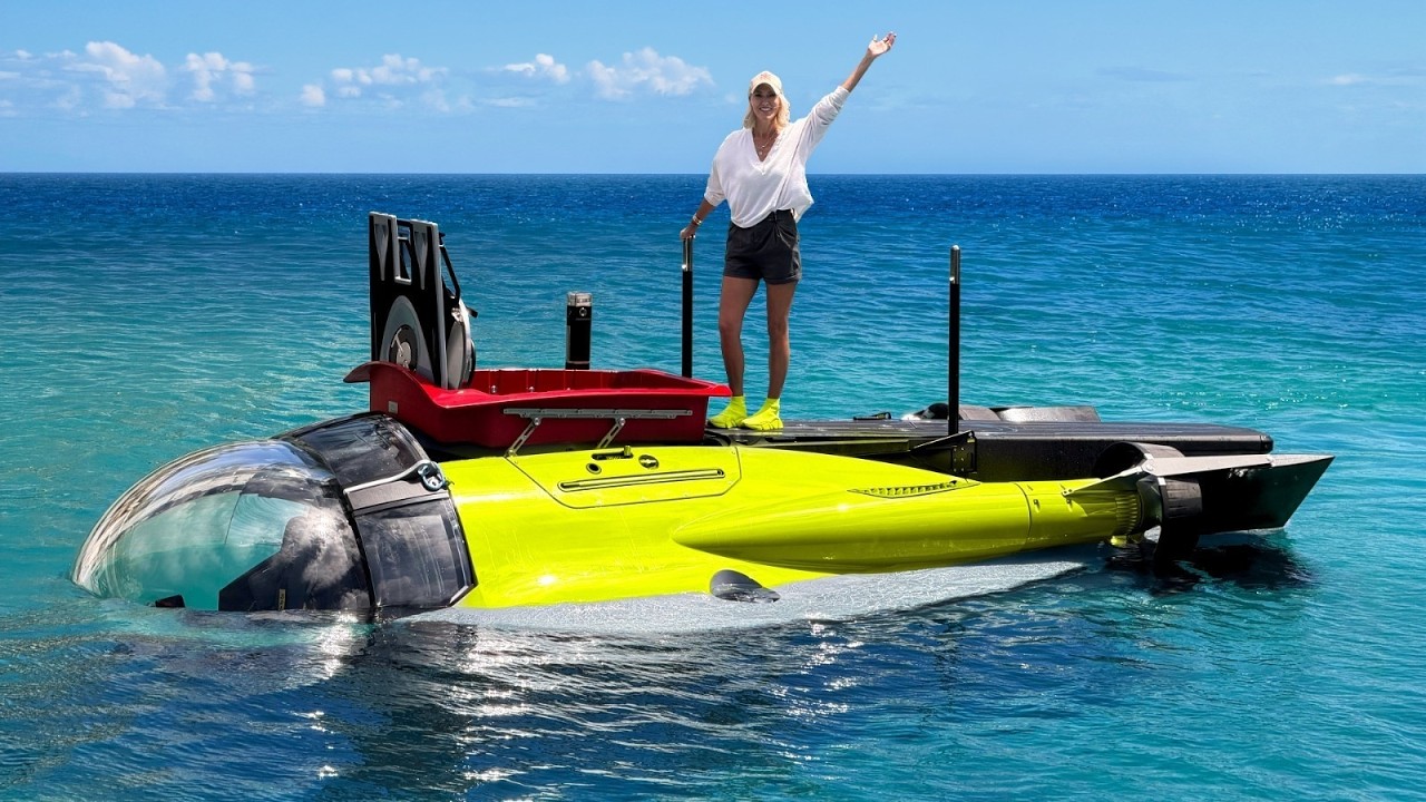 I Drove the New $10,000,000 Supercar Submarine
