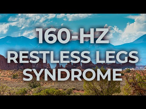 160-Hz Music Therapy for Restless Legs Syndrome (RLS) | 40-Hz Binaural Beat | Healing, Calming