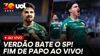 PALMEIRAS X SÃO PAULO: FIM DE PAPO AO VIVO COM TRAJANO, CASAGRANDE E APRESENTAÇÃO DE ALICIA KLEIN!
