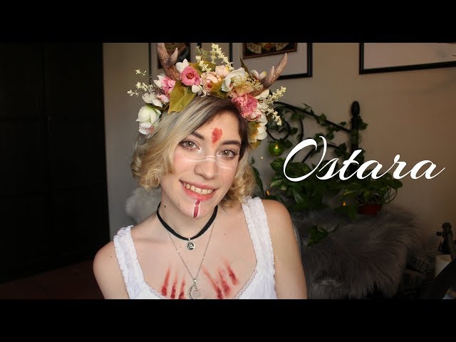 Vídeo relacionado con BLESSUME Medieval Wicca Pagano Ritual Túnica con un Cuero Cinturón (S, Negro)