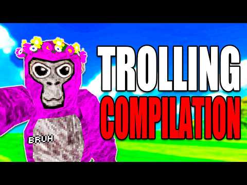 The Funniest Gorilla Tag Trolling Compilation EVER (4 HOURS!!)