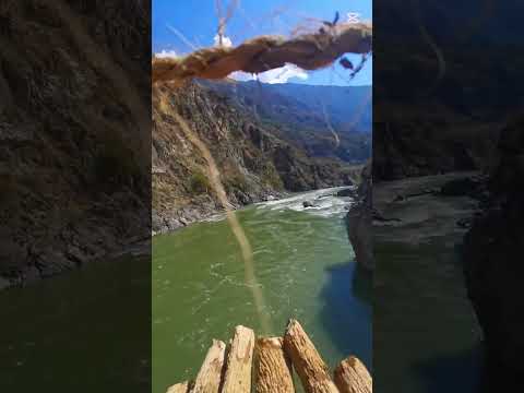 Puente colgante de Chiquiac! #surcubamba #tayacaja #huancavelica #nororientetayacaja #santiago
