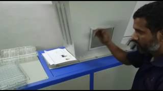 Video of rejected blister trays to avoid duplication and misuse.