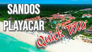 SANDOS Playacar, Mexico - All Inclusive Resort: Quick Tour