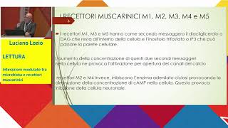 Interazioni modulate tra microbiota e recettori muscarinici