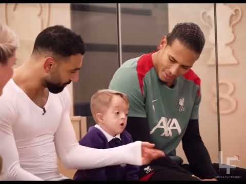 They fulfilled the boy's dream, just respect.