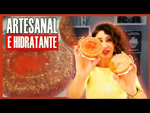 COMO FAZER SABONETE HIDRATANTE DE AVEIA? Faça seus PROPRIOS SABONETES ARTESANAIS (esse é RÙSTICO)