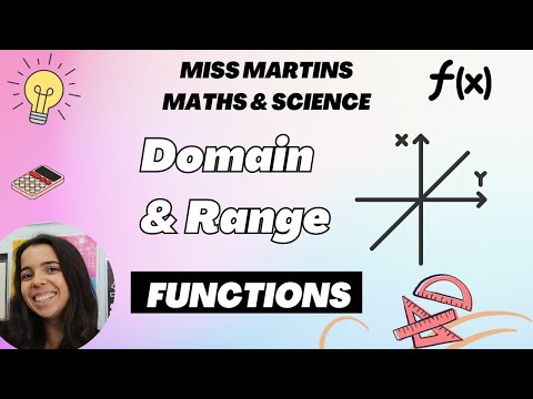 Domain and Range for Functions: Grade 10 Maths