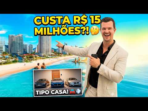 Apartamento Garden no Ed. Sunrise na Praia Brava - vídeo