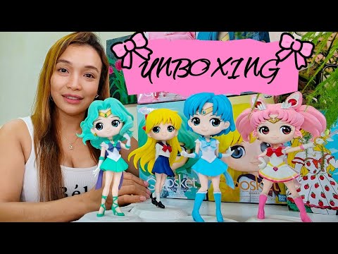 UNBOXING SAILOR MOON QPOSKET FIGURINES by Zhenhina 😍 #zhenhina #qposket #sailormoon #unboxing 