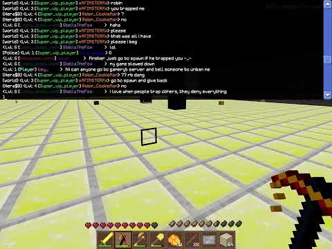 exposing a scammer on minetest
