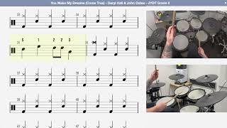 🥁 You Make My Dreams Come True   Daryl Hall &amp; John Oates   JYDT Grade 2