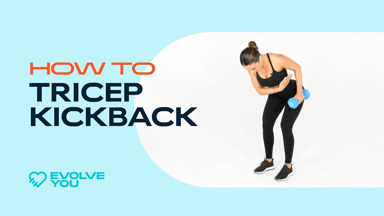 How To Tricep Kickback With Krissy Cela