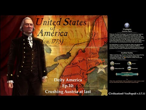 Civ 5 Vox Populi: Deity America - Ep.10: Crushing Austria at last
