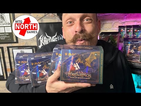 PRICING 4 Lord of the Rings Special Edition MTG Collector Box Opening