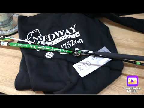 I won a tronixpro fishing rod and hoodie from medway tackle on a Facebook competition during Covid