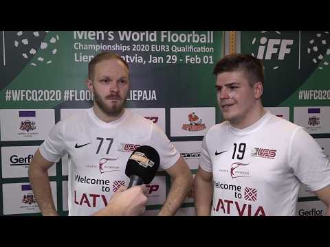 2020 WFCQ EUR3 - Interviews - France v Latvia